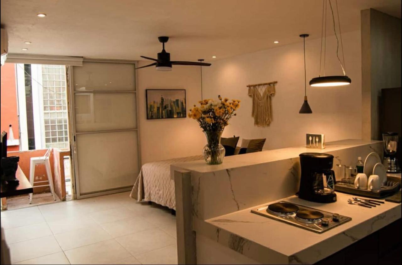 Appartement Mid-498 Centro à Mérida Extérieur photo